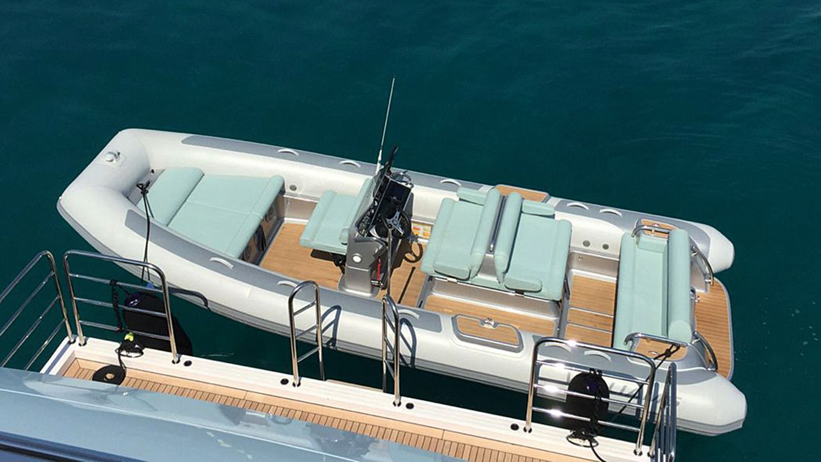 Eddie Jordan takes delivery of new superyacht tender customised to
